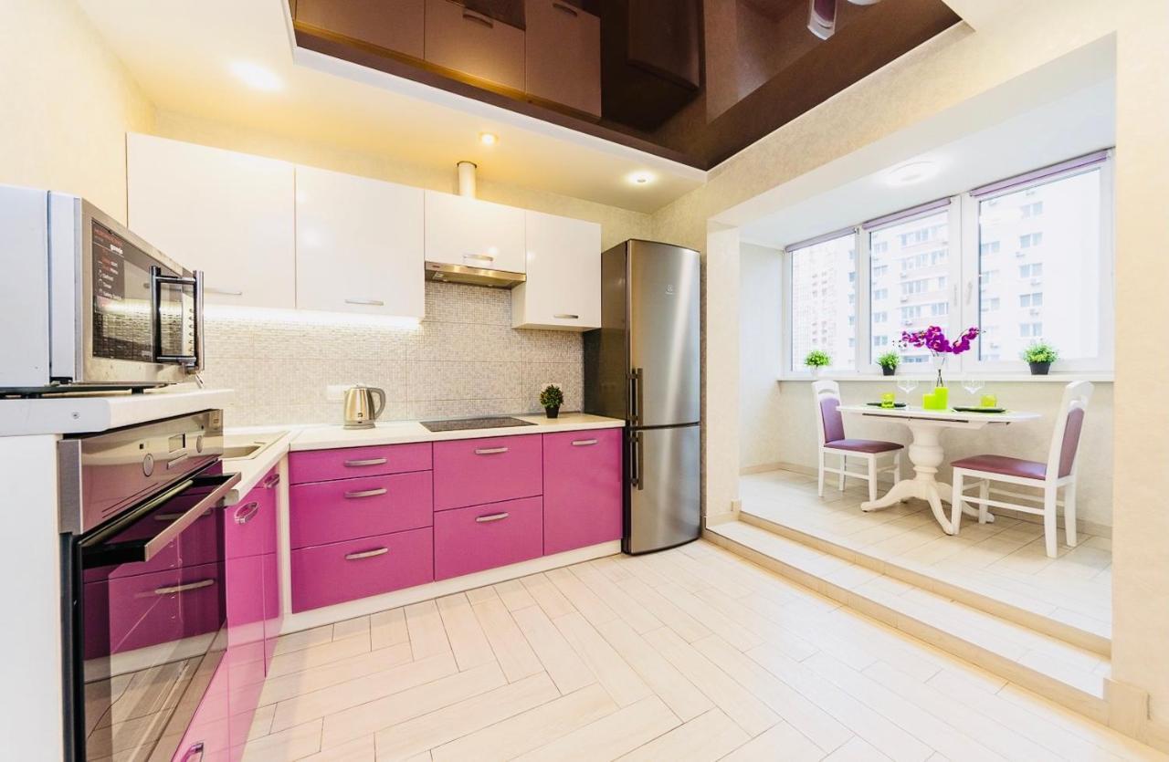 Апартаменты Класса Люкс На Елизаветы Чавдар 34 Kiev Exterior foto